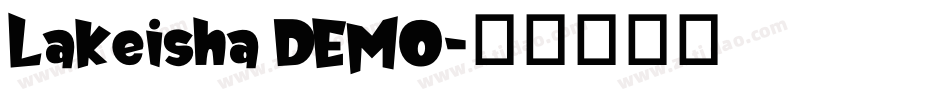 Lakeisha DEMO字体转换